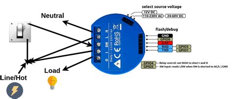 shelly  relay    light switch smart hometechhacker