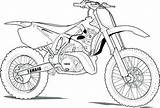 Motocross Getdrawings Telematik Motorcycle Whitesbelfast sketch template