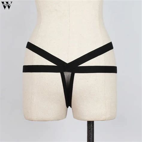 Womens Sexy Stripper Micro Thong G String Pure Colour Ladies Panties