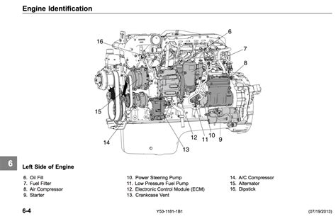 paccar mx  engine diagram paccar mx engine cylinder heads  sale   log