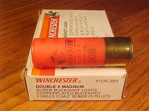 winchester copper plated buckshot