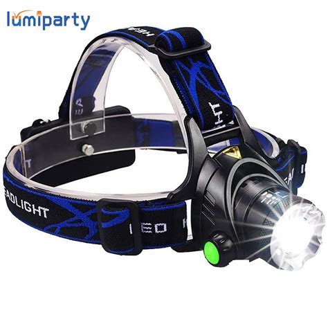 hot hp head light head lamp  led lm rechargeable headlamps