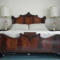 chinese chippendale cherry wood mahogany bedroom set