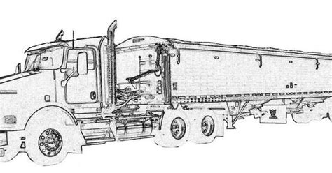 semi truck coloring pages semi truck coloring pages cooloring