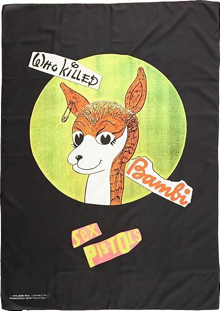 amazon de sex pistols who killed bambi posterflagge