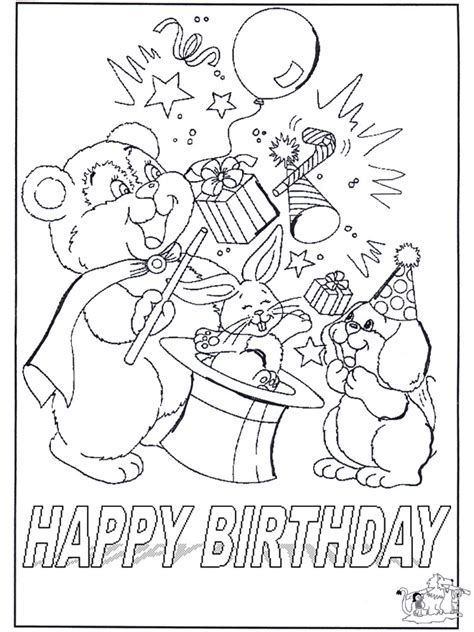 happy birthday coloring pages  dad coloring home