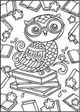 Coloring Owl Pages Dover Publications Doverpublications Welcome Spark Book Owls Books Coloriage Est Coruja Samples Sheets Zb Depuis Enregistrée Chouette sketch template