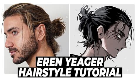 eren yeager hairstyle tutorial alex costa youtube