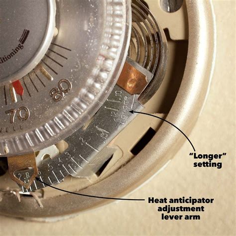 adjust  mechanical thermostat   calibrate thermostat family handyman
