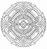 Coloring Pages Adult Mandala Royalty Colouring Pure Pdf Printable Sheets Books Adults Mandalas Color Print Favecrafts Pattern Spiritual Book Pour sketch template