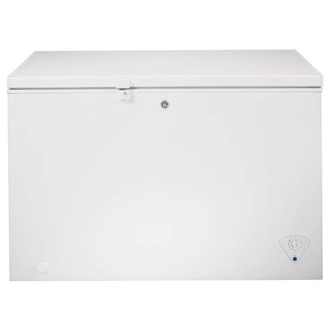 Ge Garage Ready 10 6 Cu Ft Manual Defrost Chest Freezer White Energy