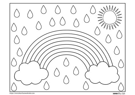 printable rainbow coloring pages   valentine coloring