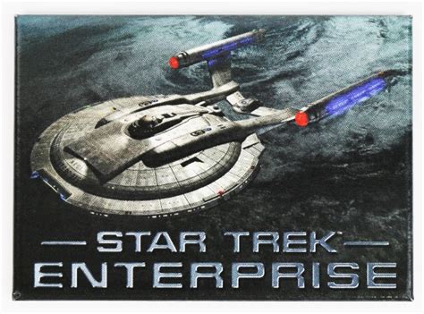 star trek enterprise refrigerator fridge magnet spock kirk