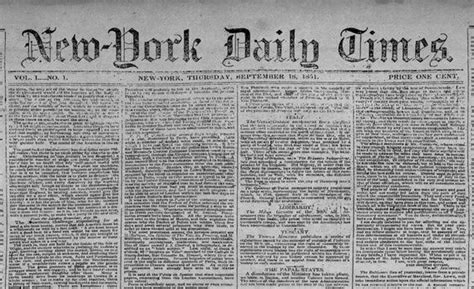 New York Times Print Vintage New York Times Newspaper From Etsy In