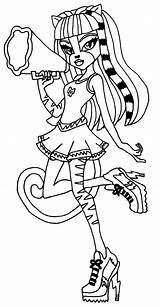 Monster High Coloring Pages Skull Template sketch template