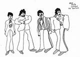 Coloring Pages Beatles Submarine Yellow Printable Book Colouring Getcolorings Sheets Lineart sketch template