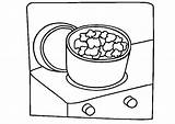 Popcorn Coloring Cooking Sheet Pages Printable Popular Edupics Large sketch template