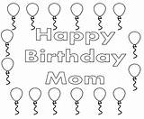 Freecoloring Mum Letters sketch template