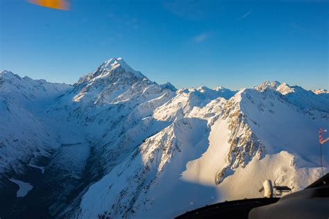 choose   helicopter flight  mount cook national park