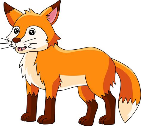 fox clipart vector art icons  graphics