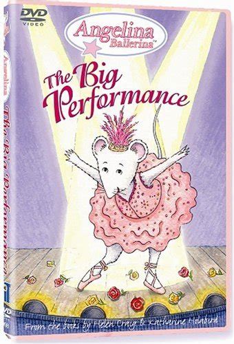angelina ballerina the big performance new dvd cut upc 45986029379 ebay