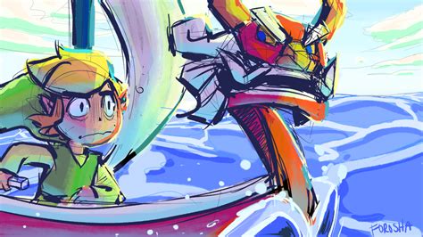 More Wind Waker Doodles Wind Waker Zelda Art Zelda Anime