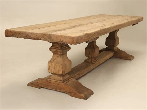 french trestle antique dining table  sale  stdibs