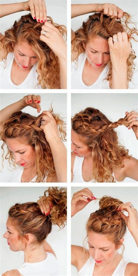 easy hairstyles  curly hair  curly hairstyles