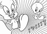 Tweety Looney Tunes Titi Piu Vogel Cool2bkids sketch template