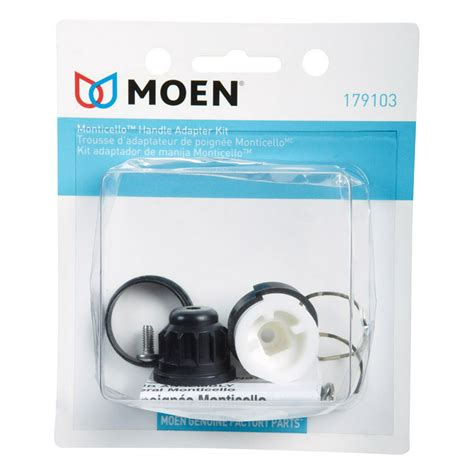 moen monticello plastic handle adapter kit oem  monticello  handle centerset mini wide