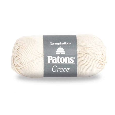 patons grace yarn natural lyns crafts