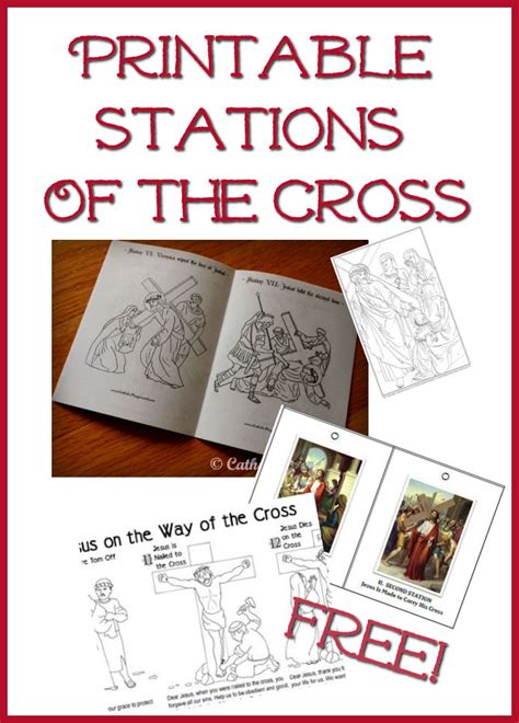 stations   cross printable