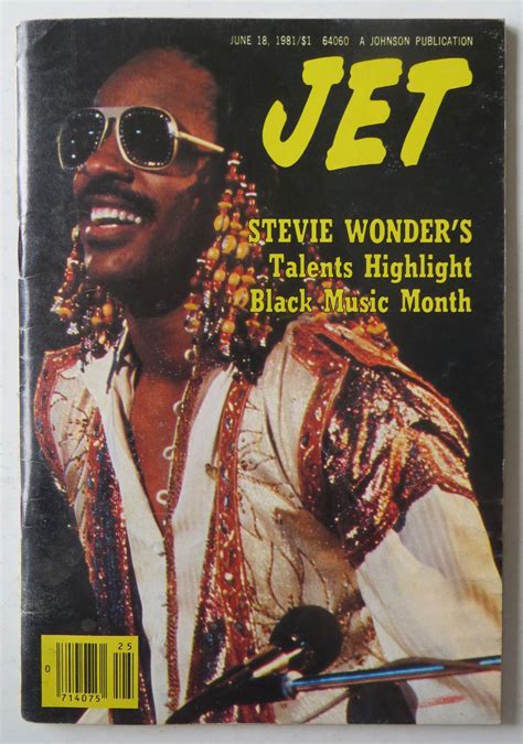 Jet Magazine June 18 1981 Stevie Wonder