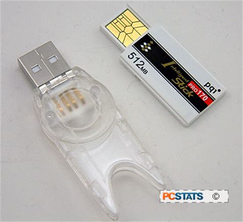pqi memory intelligent stick pro  mb usb flash drive pcstatscom