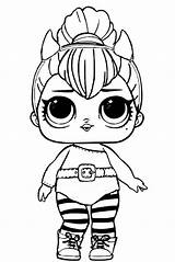 Lol Pages Colouring Doll Lids Siobhan Little sketch template