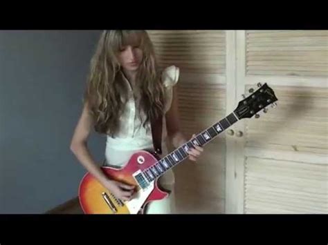 Smokin Hot Female Guitarist Russian Beauty Yana Kokh Rocks