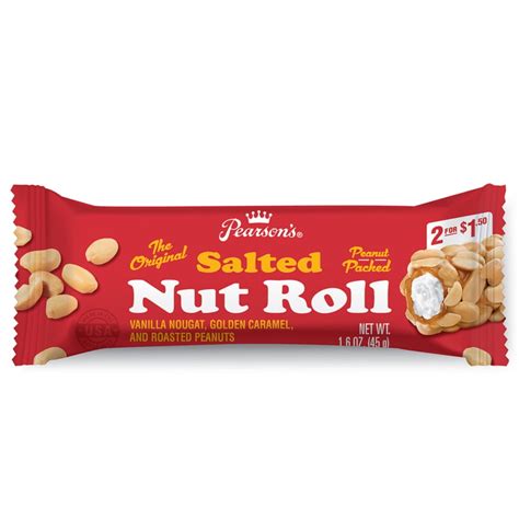 pearsons salted nut roll candy bar  oz walmartcom
