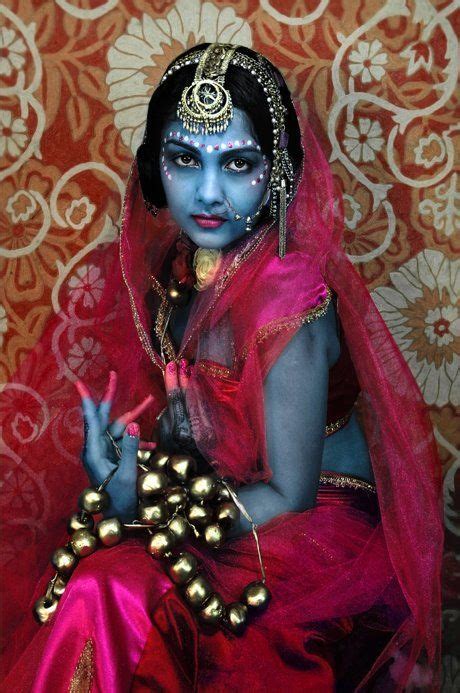 Astonishing Perhaps The Bride Of The Indian Blue Skinned God Indian