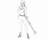 Nami Piece Coloring Profil Pages sketch template