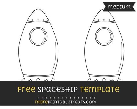 printable rocket ship templates pic moist
