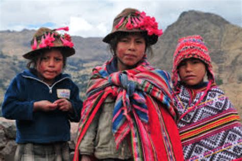 peruvian clothing combines ancient culture  todays fashions