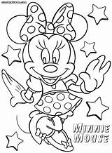 Minniemouse sketch template