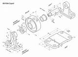Assembly Drawing Engineering Mechanical 3d Machine Belt Drawings Cad Autocad Exercises Isometric Roller Completed Inventor Sheet Solidworks Autodesk 2d Technical sketch template