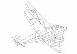 Aeroplano Vliegtuig Flugzeug Malvorlage Ausmalbilder Kleurplaten Große Abbildung Herunterladen sketch template