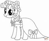 Coloring Pony Twilight Sparkle Little Pages Princess Printable Print Color Girls Book Mlp Colouring Ponies Mewarnai Drawing Kids Supercoloring Poni sketch template