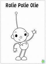 Coloring Pages Rolly Polly Olie Rolie Polie Bugs Dinokids Template sketch template