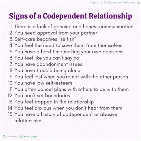 signs   codependent relationship