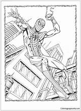 Coloring Spider Spiderman Man Pages Amazing Homecoming Drawing Color Print Printable Simple Getdrawings Drawings Getcolorings Special Kids Adults Colorings Paintingvalley sketch template