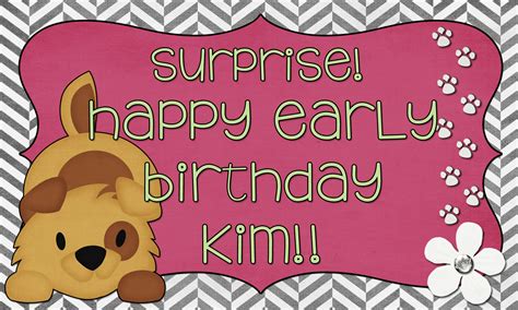 paper crafts  candace kims surprise birthday blog hop
