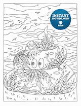 Coloring Adult Funny Poop Shit Poo Instant Colouring Book sketch template